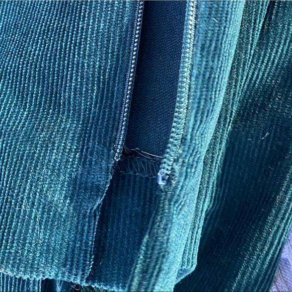 Theory High Waist Leggings Corduroy - Green Poplar - Picture 5 of 8